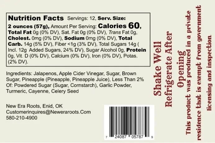 Gunslingers Gold Jalapenos and Pineapple We Got Gravy