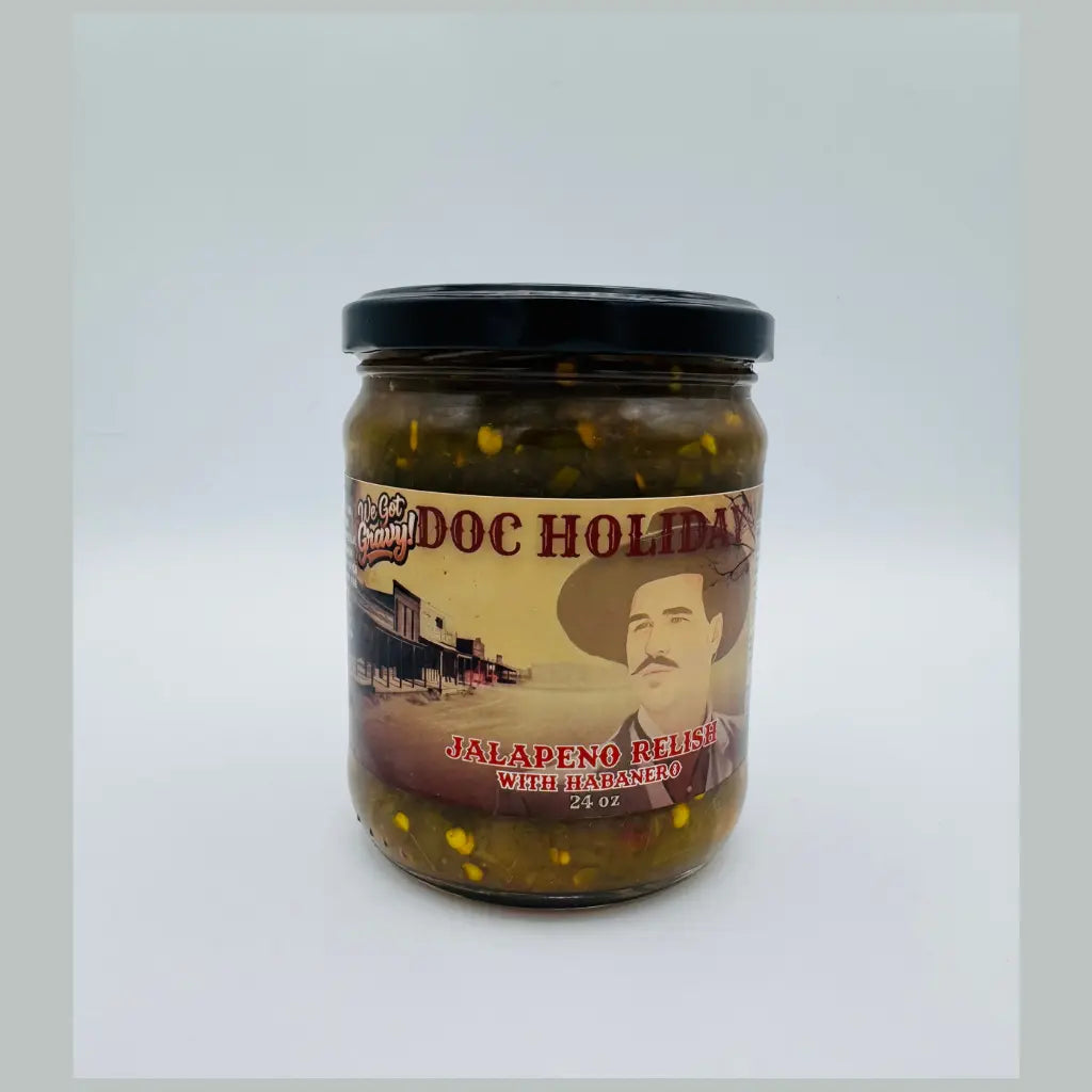 Doc Holiday Sweet n’ Spicy Pepper Relish We Got Gravy